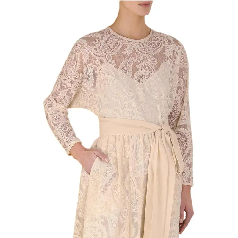 Zimmermann FW23 Long-Sleeved Dresses Women's Cream-4