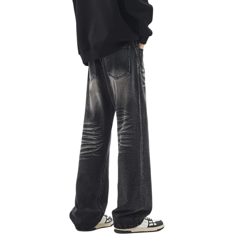 NVRFRGT Jeans Unisex Black-1