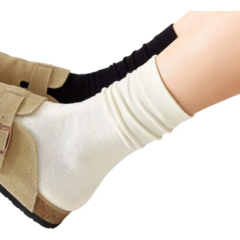Temooues Mid Calf Socks Women's 4 Pack-3