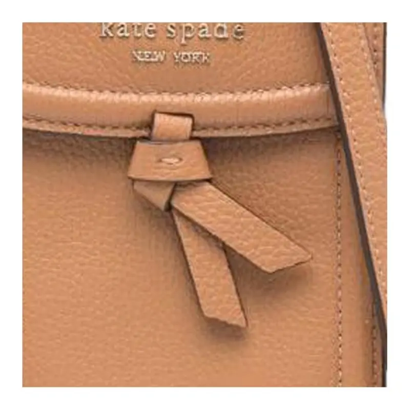 Kate Spade Litchi Grain Leather Cell Phone Pouch Shoulder Bag Crossbody Bag Women's Camel-2