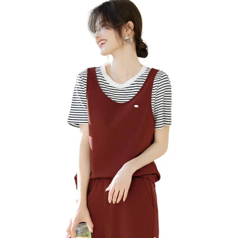 XWI Casual Suits Women's Rusty Red-4