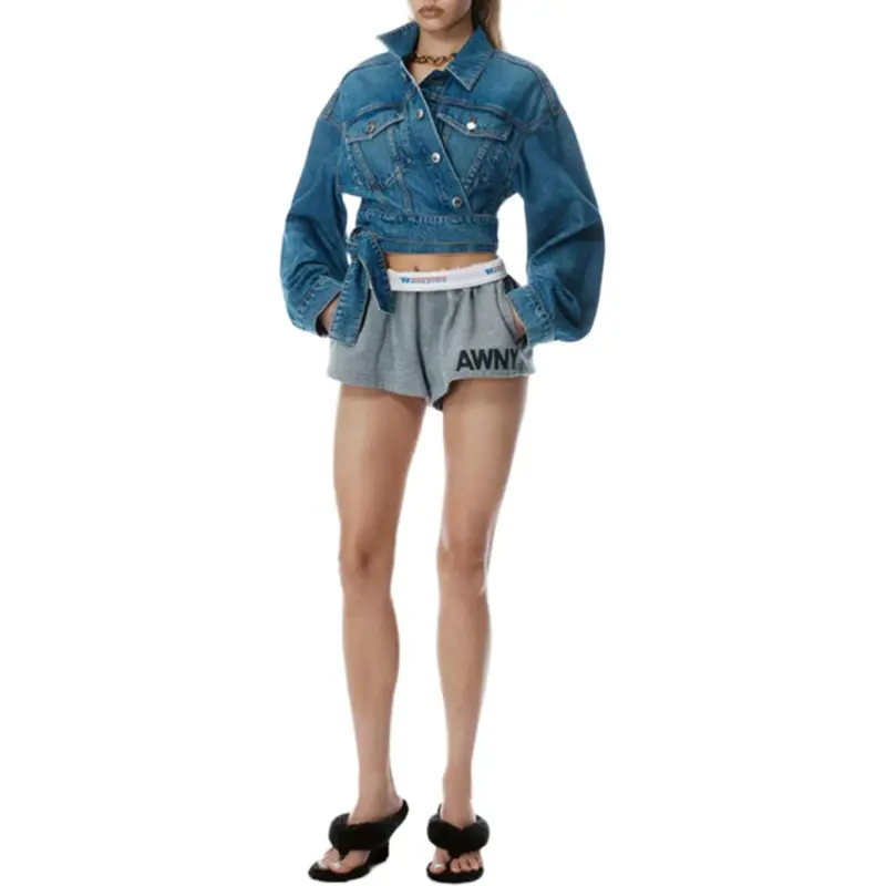 Alexander Wang Wrapped Trucker Jacket-1
