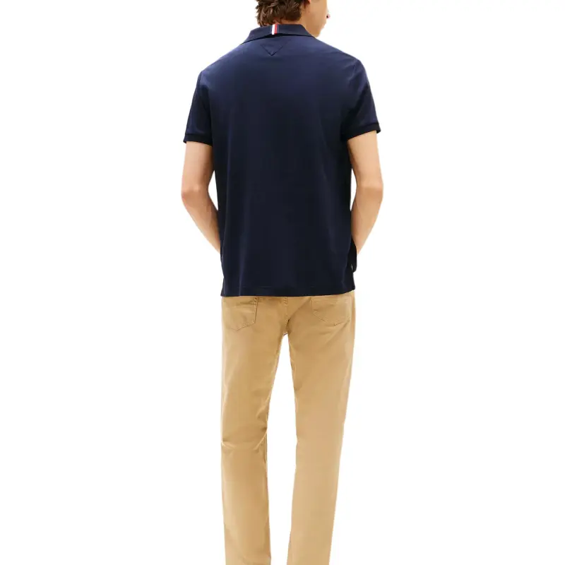 Tommy Hilfiger Polo Shirt Men's Navy Blue-2