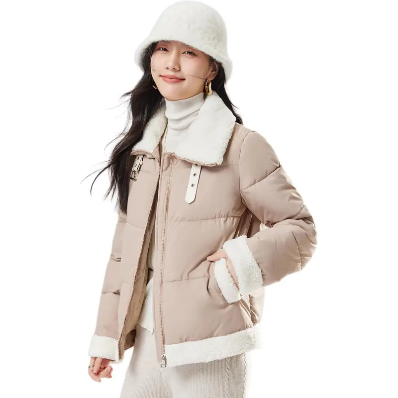 CARBAMMI Puffer Jacket Women's Khaki-2