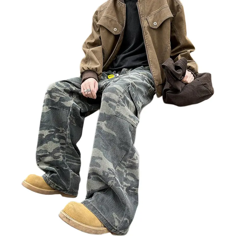 KAIPAINEN Jeans Unisex Camouflage-3