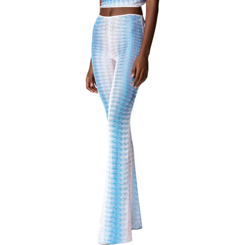 MISSONI Casual Pants Women's Blue Pink-3
