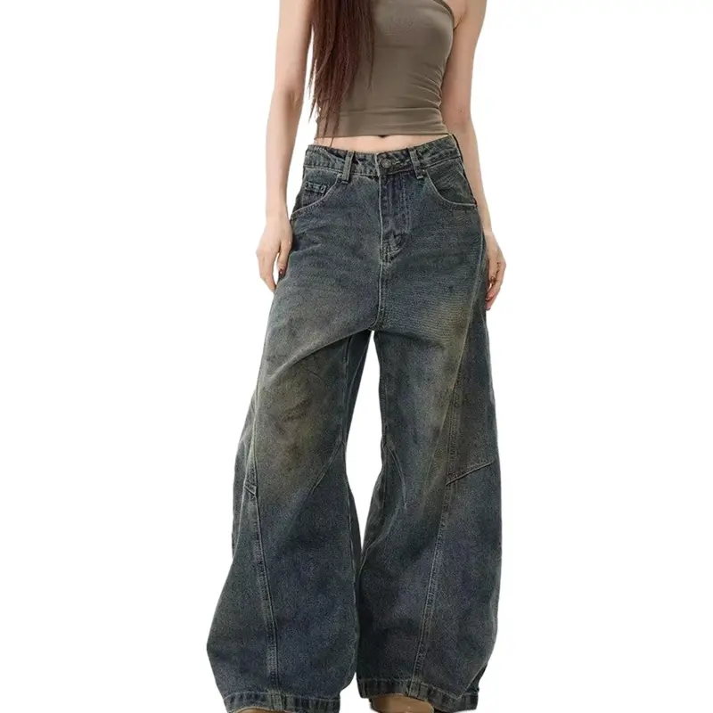 ZONEiD Jeans Unisex Blue-1