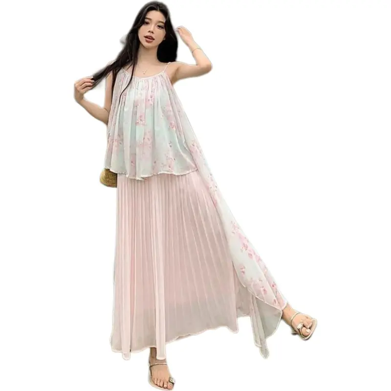 GOSO Slip Dresses Women's Ice Candy Pink-4