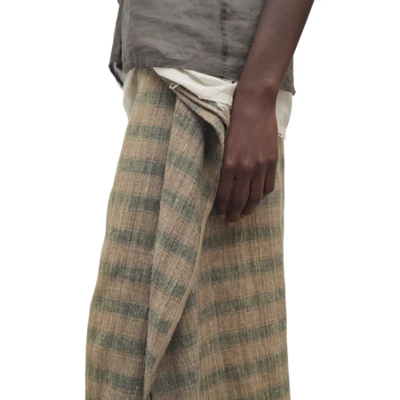 THE ROW Casual Long Skirt Women's Brown Green-5