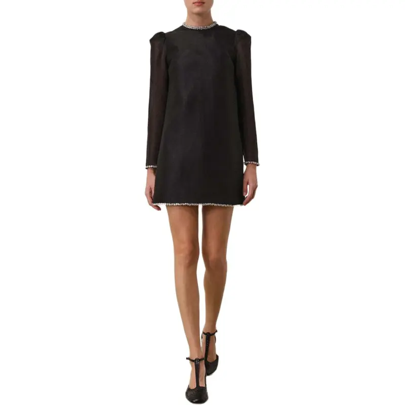 Zimmermann FW24 Long-Sleeved Dresses Women's Black-1