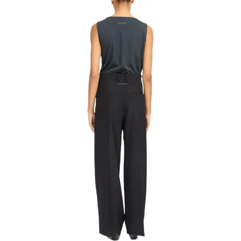 MM6 Maison Margiela Off centre Trousers-2