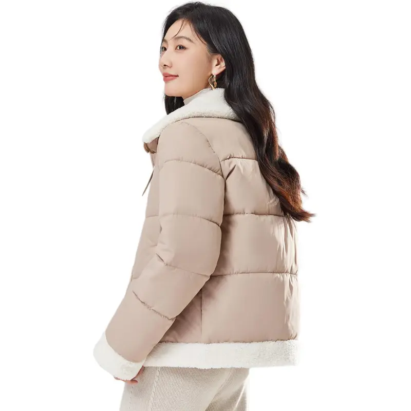 CARBAMMI Puffer Jacket Women's Khaki-1