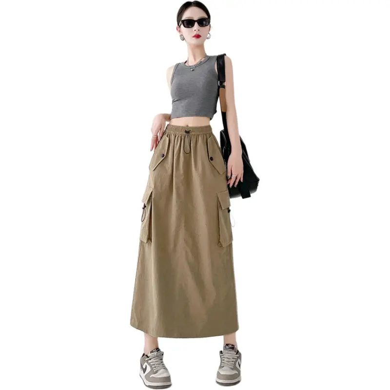 Urban Beauty Casual Long Skirt Women's-1