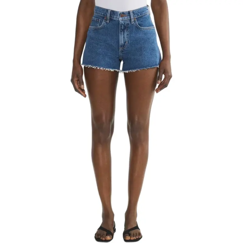 ARITZIA SS25 Denim Forum Jodie Curve fit Hi rise Mini Denim Short Denim Shorts Women's-1