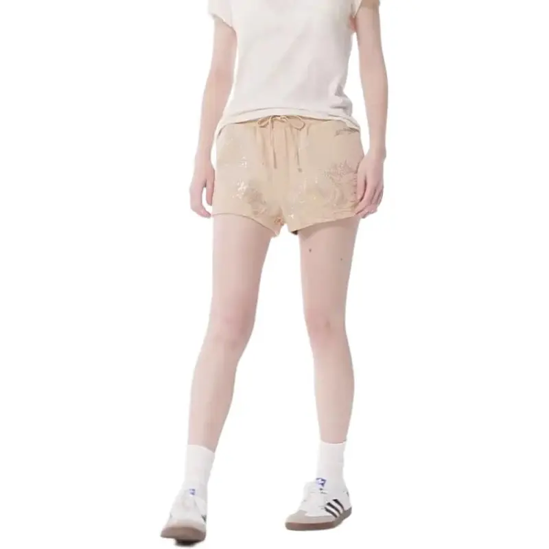 Ed Hardy SS25 Casual Shorts Women's Camel-3