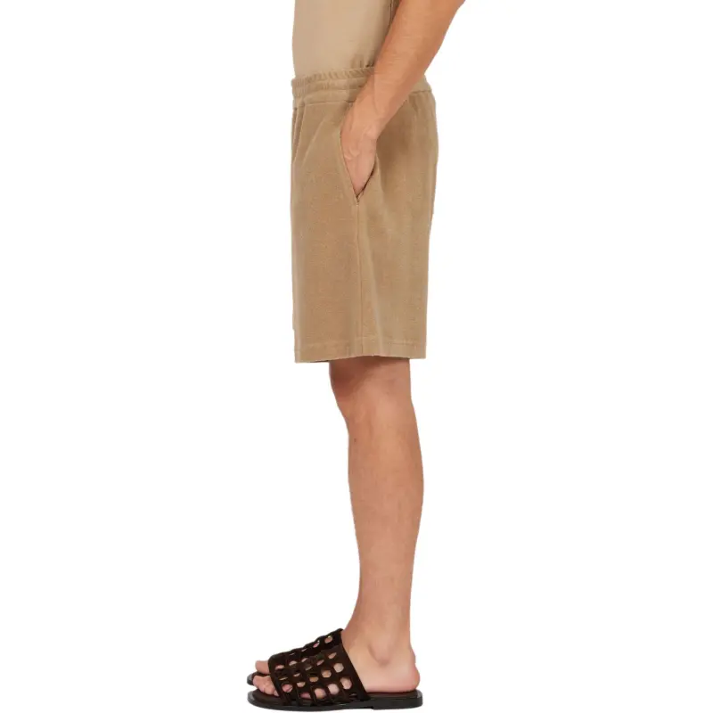FERRAGAMO FW25 Casual Shorts Men's Beige-4