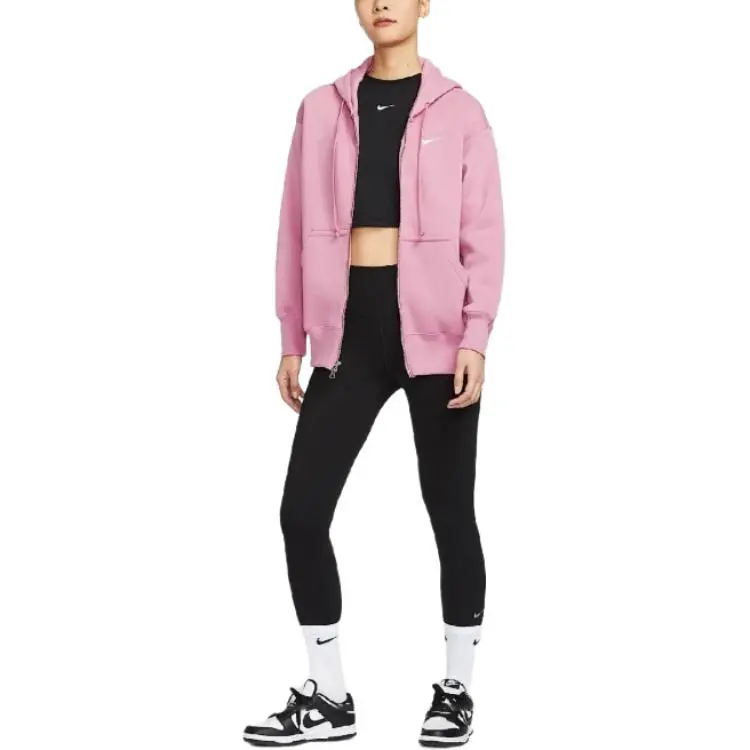 Nike Sportswear Phoenix Fleece Sweatshirt Women's Elemental Pink/Sail White-5