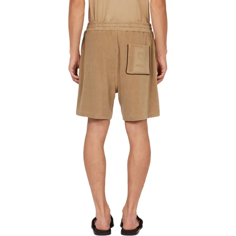 FERRAGAMO FW25 Casual Shorts Men's Beige-3