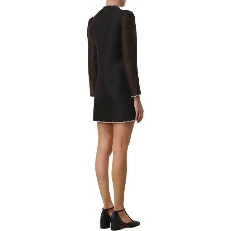 Zimmermann FW24 Long-Sleeved Dresses Women's Black-2