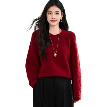 La Chapelle Knitwear Women's Red