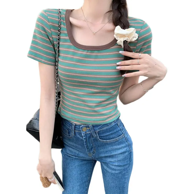 Mu Xiao Xin Set in Sleeve T Shirt Women's-6