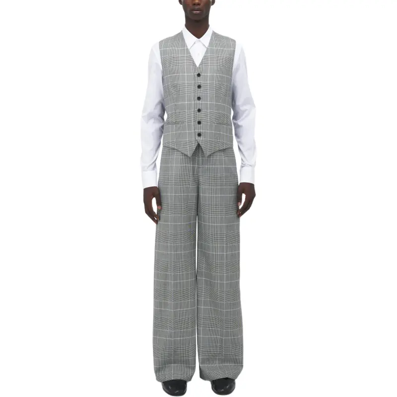 Alexander McQueen Vest Men's Gray-2