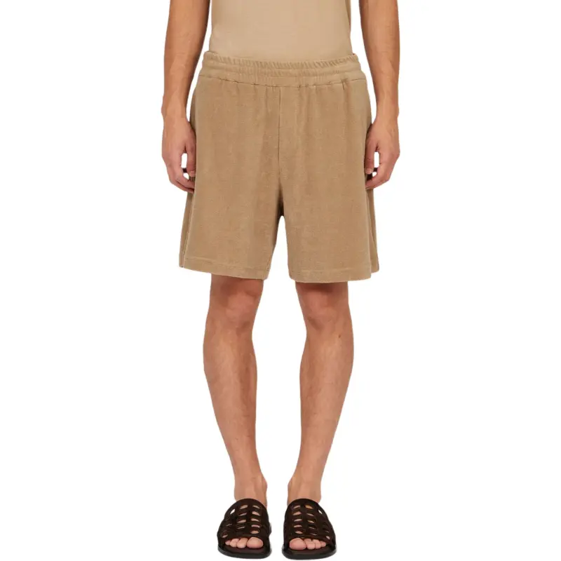 FERRAGAMO FW25 Casual Shorts Men's Beige-2