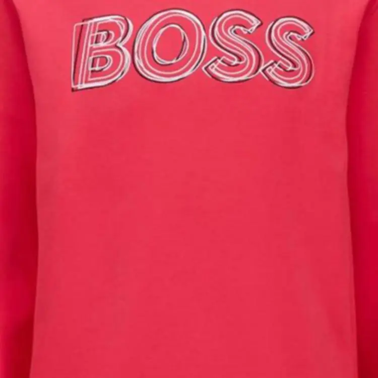 HUGO BOSS Sweatshirts Men Red-4