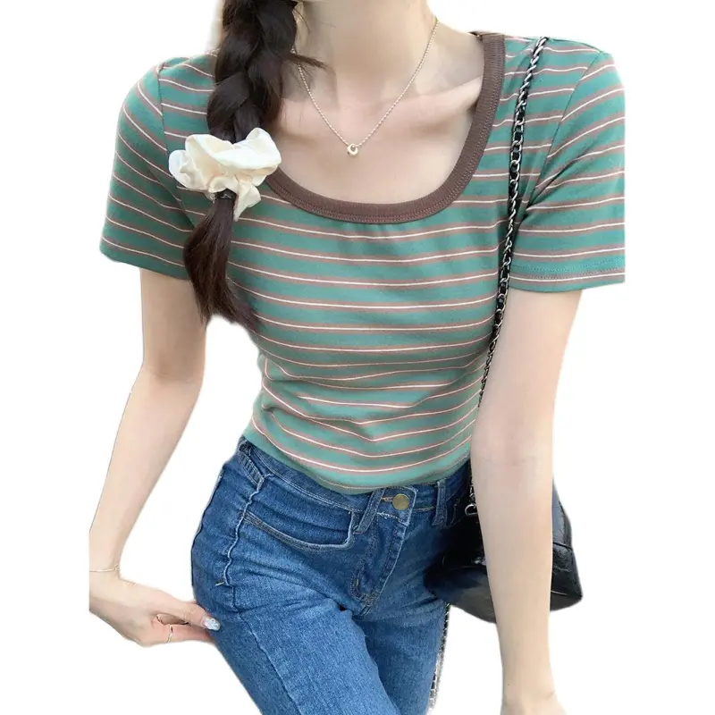 Mu Xiao Xin Set in Sleeve T Shirt Women's-7