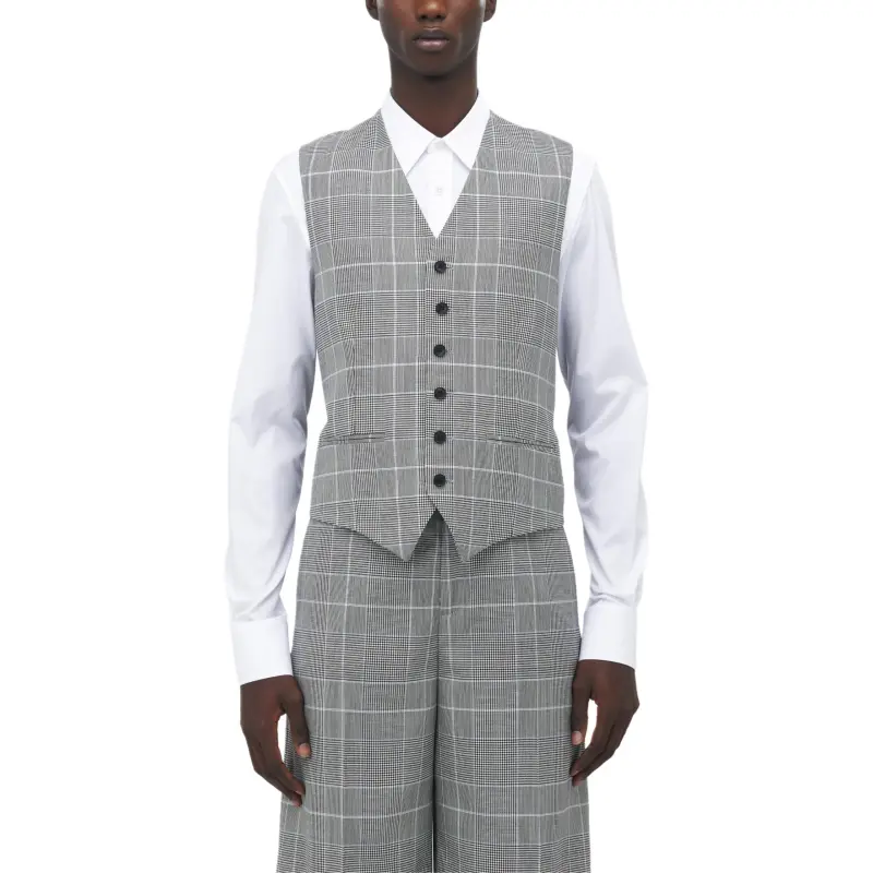 Alexander McQueen Vest Men's Gray-1