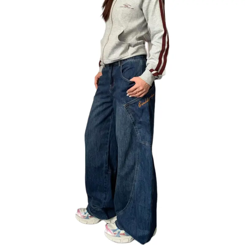 HAPPY PARTY Jeans Unisex Blue-3