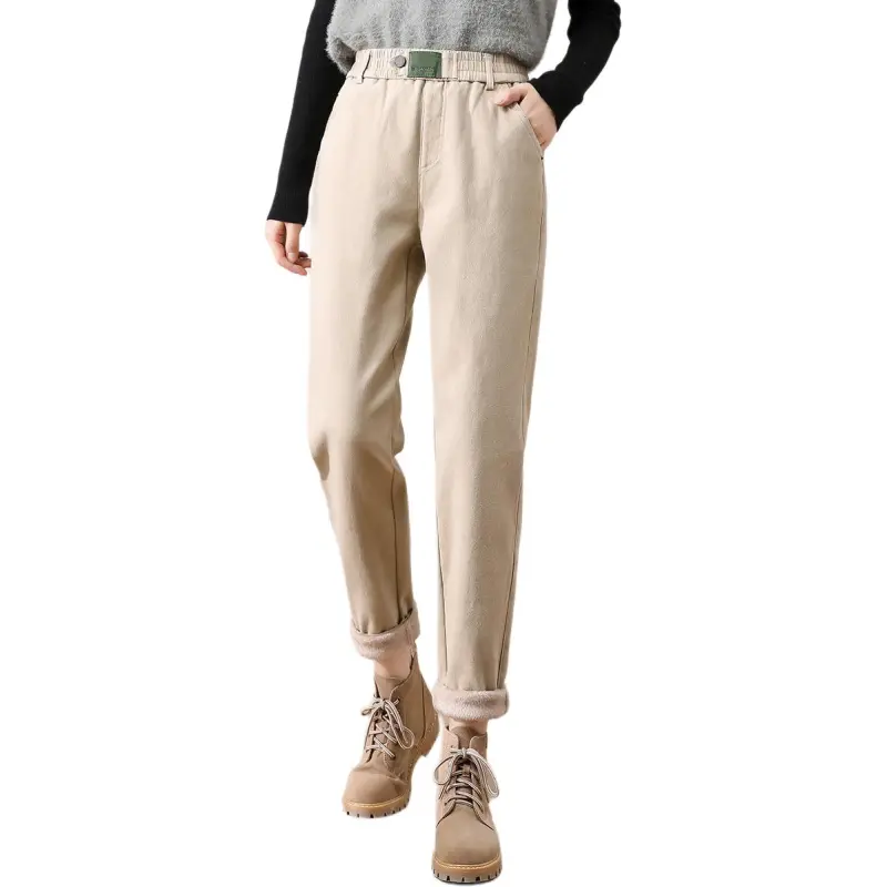 TERRE BLEUE Jeans Women's Khaki-1