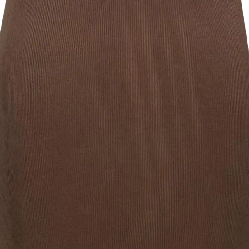 SAINT LAURENT Sleeveless Dress Women's Dark Brown-2