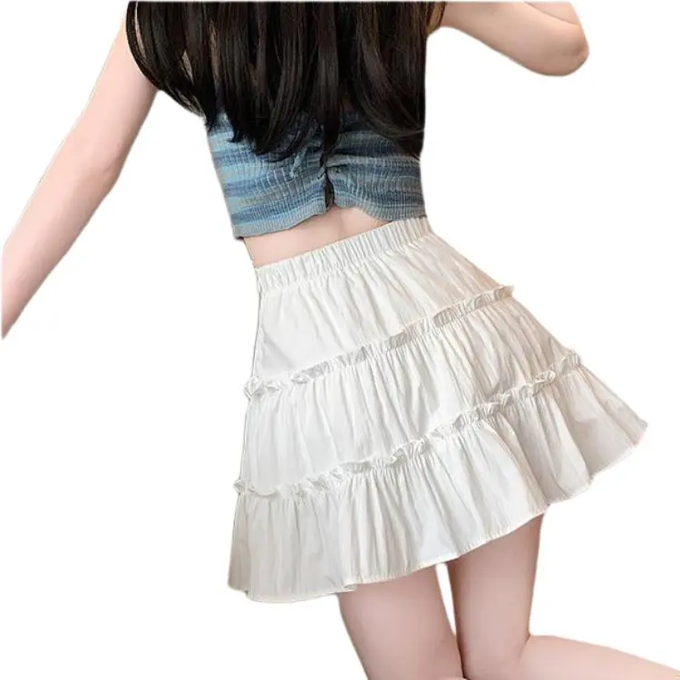 Mu Xiao Xin Casual Short Skirts Women's-0