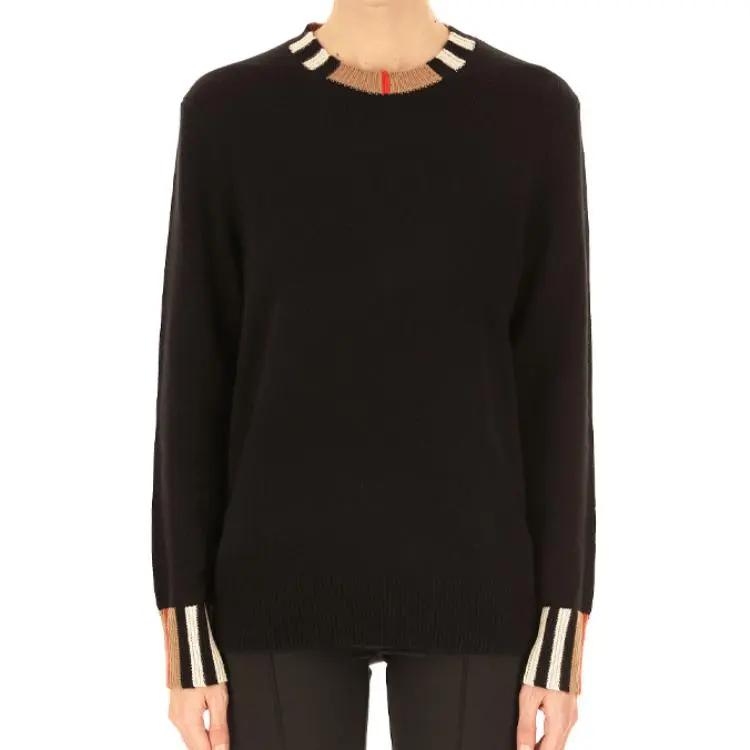 Burberry SS20 Cashmere Sweater Women's Black-3