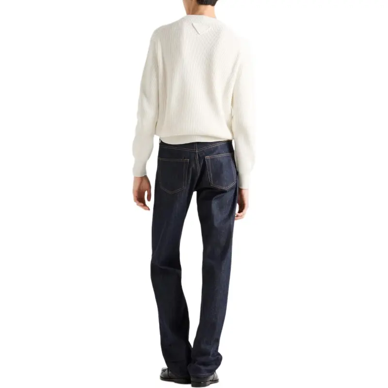 PRADA Cotton Crew neck Sweater-2