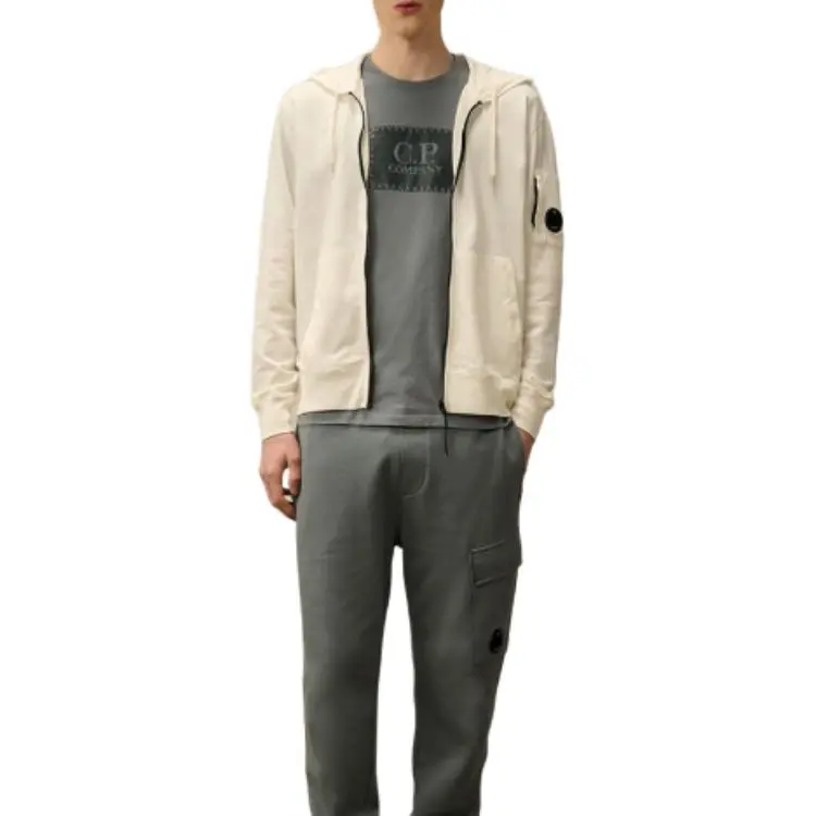 C.P.Company Sweatshirt Men's Gauze White-3