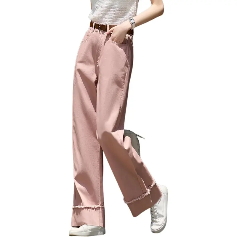 XWI Casual Pants Women's Vintage Pink-4