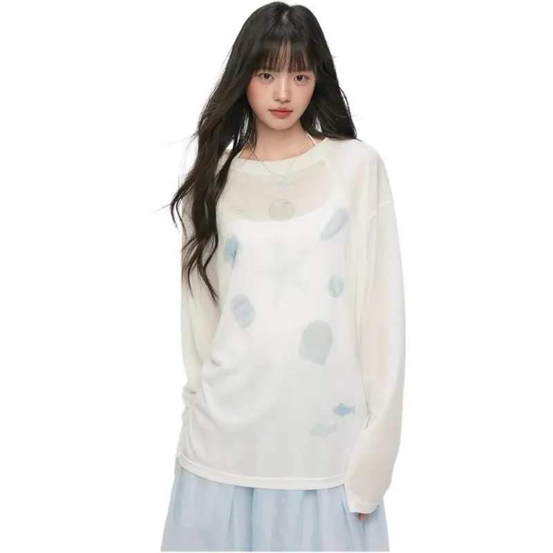 KING PRINCE T Shirts Women's White-4