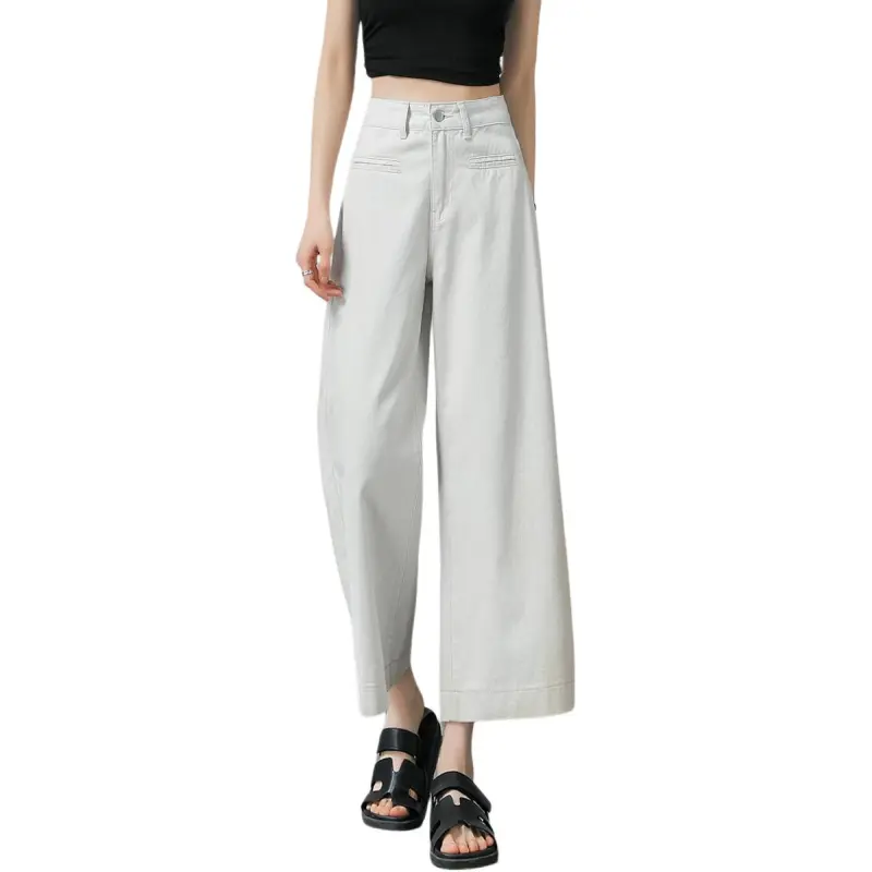 Weixi Jeans Women's Limestone White-1