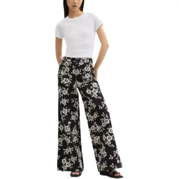 COACH Casual Pants Women's Black-1