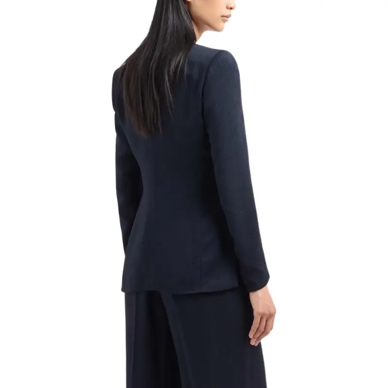 EMPORIO ARMANI V neck Blazer-2