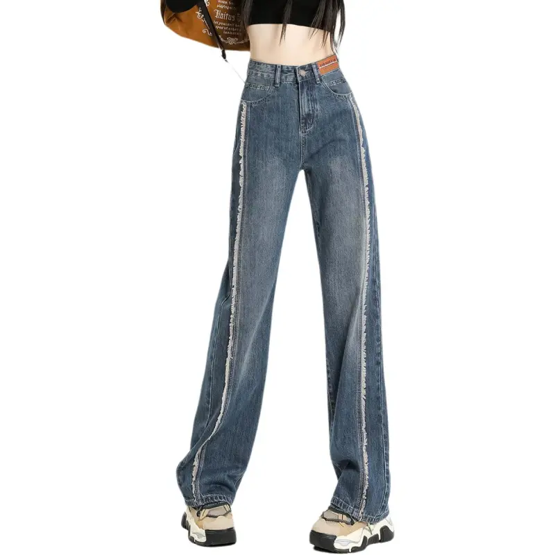 Weixi Jeans Women's Nostalgic Blue-6