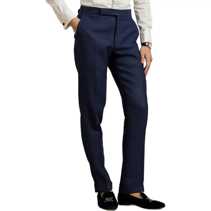 Ralph Lauren Purple Label Suit Trouser Men's Chairman Blue-2
