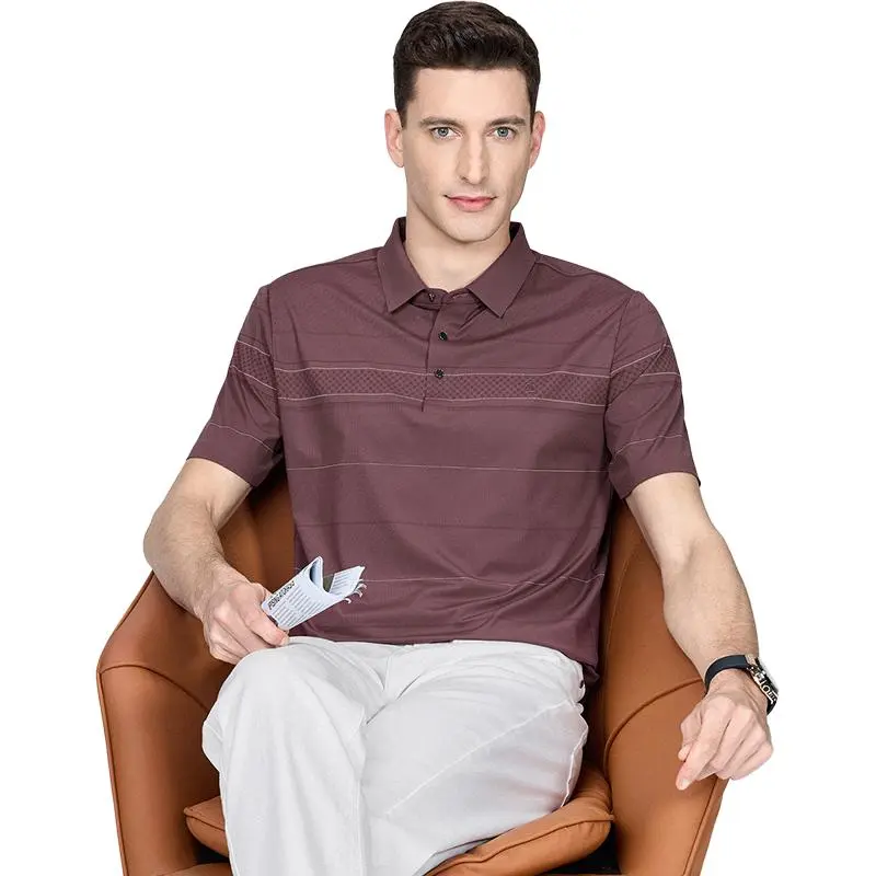 FIRS Polo Shirt Men's Bauhinia Red-4