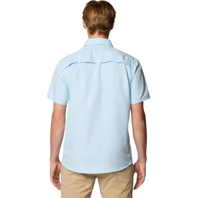 MOUNTAIN HARDWEAR Shirt Men's Blue Chambreaux Fabric-1