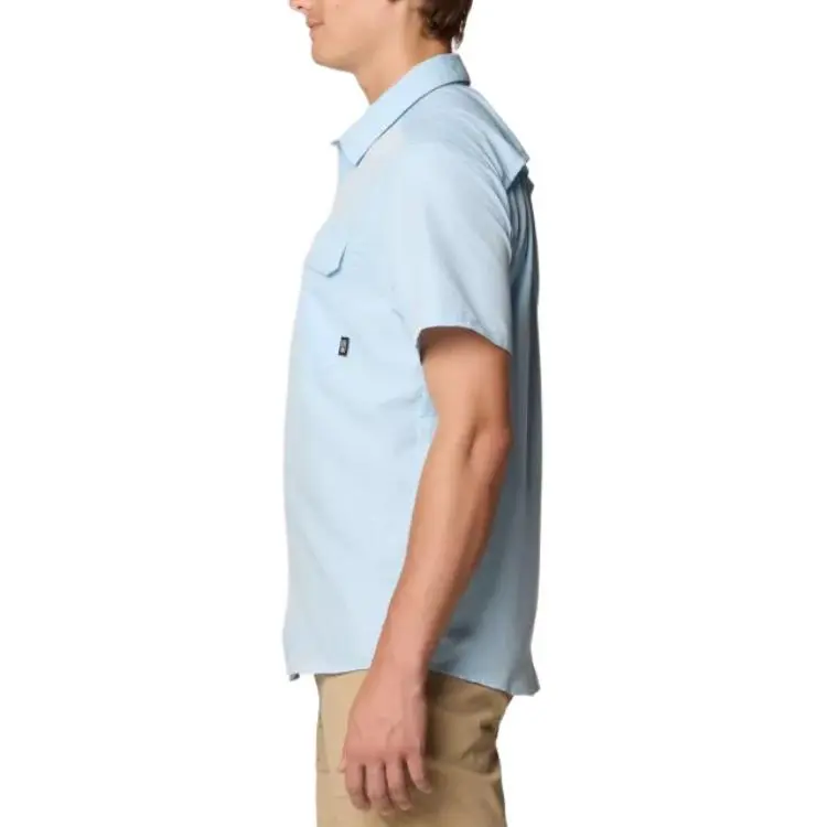 MOUNTAIN HARDWEAR Shirt Men's Blue Chambreaux Fabric-2