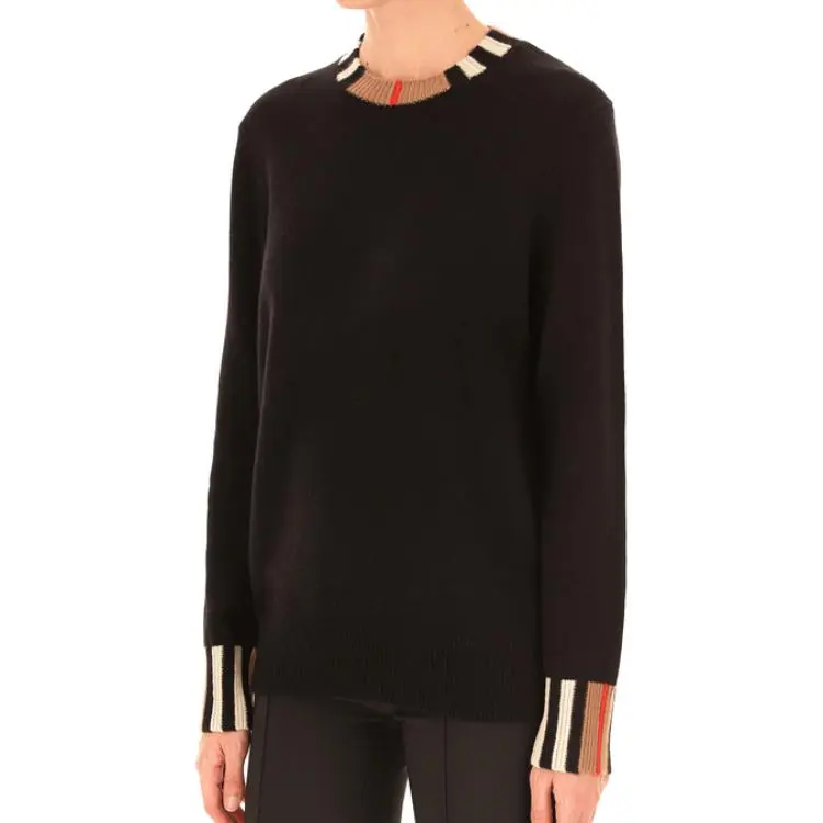 Burberry SS20 Cashmere Sweater Women's Black-4