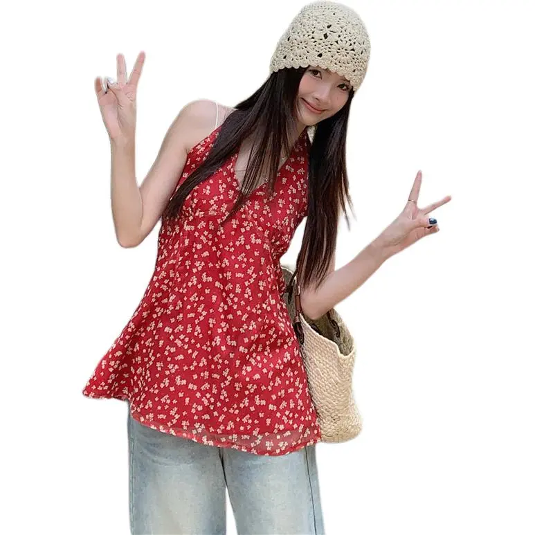 GOSO Tank Tops Women's Red-5