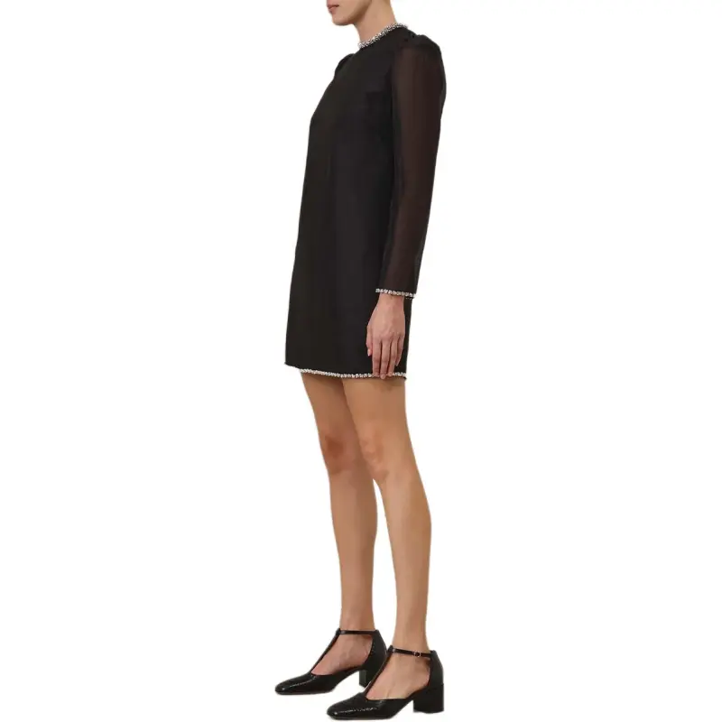Zimmermann FW24 Long-Sleeved Dresses Women's Black-3